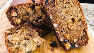 THE MOISTEST BANANA BREAD LE PLUS MOELLEUX PAIN AU BANANE [upl. by Gibbs]