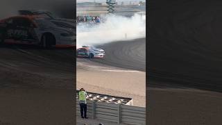 James Deane on his door drift drifting slidethrewnews formuladrift formulad mustang 240sx [upl. by Erine]