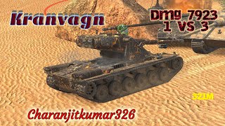 Kranvagn  Charanjitkumar326  Dmg 7923  1 vs 3 [upl. by Ernestine]