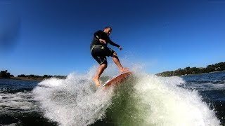 Shane Blanton  HERO 6 Wakesurf Session [upl. by Jerrilee]