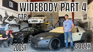 300ZX TWINZ DESIGN PART 4 WIDEBODY  CLEAN 200SX [upl. by Claudianus130]