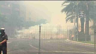 Primera mascletá de las fiestas del fuego en Alicante [upl. by Gustave521]