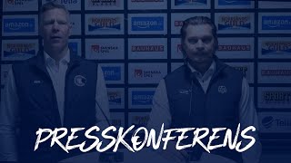 Presskonferens Leksands IF  Växjö Lakers [upl. by Ayam455]