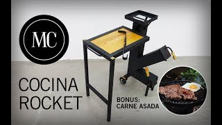 Como hacer estufa Rocket Paso a paso  Handmade rocket stove [upl. by Prisilla115]