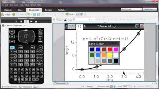 Datenanalyse mit der TINspire CX Technologie [upl. by Deragon]