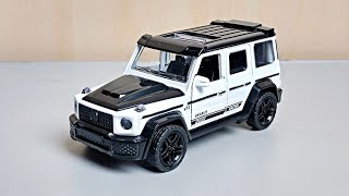 Mercedes Gelendvagen from the collection of diecast models of SUVs [upl. by Yehc856]