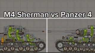 M4 Sherman vs Panzer 4 MPG [upl. by Deloria]