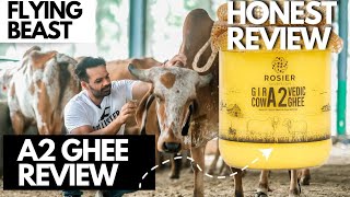 ROSIER FOODS GHEE REVIEW  FLYING BEAST GHEE REVIEW  A2 GHEE REVIEW GAURAV TANEJA [upl. by Theresina]