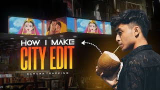 CITY EDIT  Camera Tracking  Masking [upl. by Chiou]