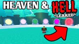 HEAVEN amp HELL LEAKED Pet Simulator X UPDATE 3 [upl. by Nihcas]