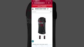 NEW AUTHENTIC DROP Miami Heat City edition Authentic Jersey [upl. by Neelak848]