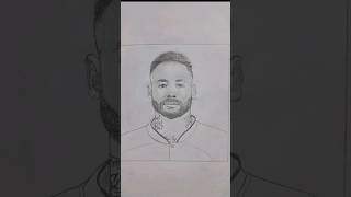 portrait sketch for football magician 🪄 neymar neymarjr [upl. by Otrebilif632]