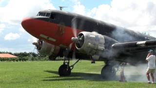 C47 departs Richards Field [upl. by Enylhsa]