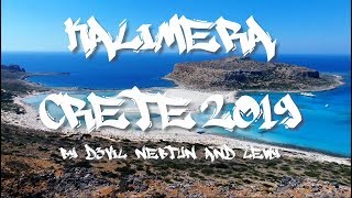 Holidays in Crete 2019 Kalyves  Chania  Rethimno  Balos Beach [upl. by Odrarej]