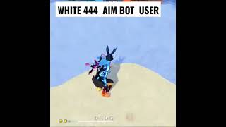 WHITE 444 AIM BOT USAR white 444 hacker traning groundwhite444 trinding shorts freefire viral [upl. by Takeo]