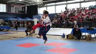 2024 New York Open TKD  Cadet Mixed Pair DSCF4643 [upl. by Arimat542]