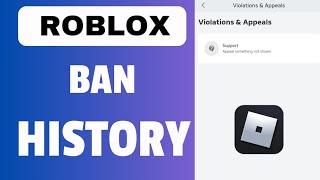 How To Check Roblox Ban History  Quick Guide [upl. by Winikka930]