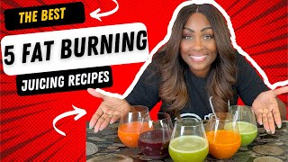 5 BEST FAT BURNING JUICING RECIPES A MUST TRY [upl. by Nrehtac94]