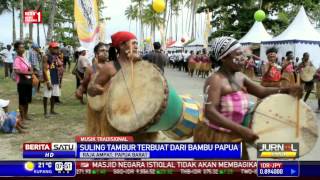 Suling Tambur Tarik Turis Datang ke Raja Ampat [upl. by Irme]