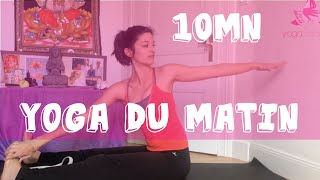 Yoga du Matin  10mn de Yoga pour bien commencer la journée [upl. by Levin747]