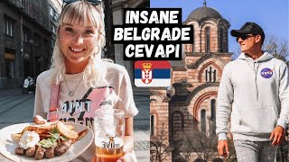 Exploring the INSANE BELGRADE SERBIA  Trying TRADITIONAL Serbian CEVAPI for the FIRST Time [upl. by Lipps510]