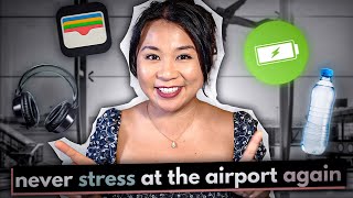 40 ESSENTIAL AIRPORT amp AIRPLANE TIPS FOR FIRST TIMERS 2024  Airport Hacks for StressFree Travel [upl. by Rivi]