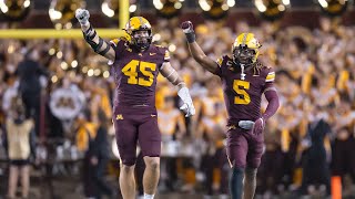 Gopher Football Top Defensive Plays vs 11 USC Oct 5 2024 [upl. by Wurst]