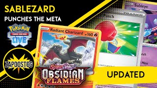 Updated Sableye Charizard Lost Box Deck is BACK with Obsidian Flames Pokemon TCG [upl. by Bodkin]