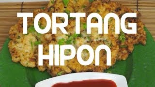 Paano magluto Tortang Hipon Recipe Pinoy Cooking Shrimp Omelette  Tagalog English Filipino [upl. by Ailongam]