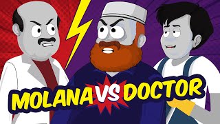 Funny Cartoon Joke  Doctro VS Patient  Animated Cartoon Joke  CHULBULAY Joke in Urdu Hindi [upl. by Attalie]