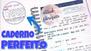 DICAS e TRUQUES pra um caderno perfeito l Tour pelo meu caderno [upl. by Nosrej694]