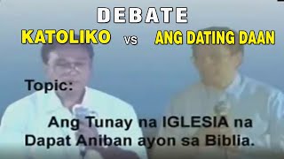 Debate Ang Dating Daan Bro Eli Soriano VS Katoliko Faith Defender [upl. by Nahsez]