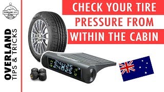 Cheap Solar TPMS Review  Tire Pressure Management System  OVERLAND TIPS amp TRICKS [upl. by Hendry]