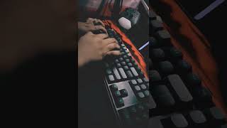 MECHANICAL ASMR TYPING SOUND  THOCKY KEYBOARD keyboardasmr keyboardtyping [upl. by Hecklau]