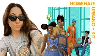 HOMENAJE URBANO Kit de Los Sims 4 ✨ Review de Los Sims 4 en español 💕 miriamslowly [upl. by Anitsugua811]