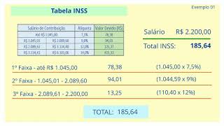 Cálculo Passo a Passo do INSS 2023 no Excel Aula Completa  Planilha Grátis [upl. by Ramirolg25]