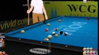 WCG 2008 Grand Final Carom3D Round 2 KEnSin vs InmORtall [upl. by Treb247]