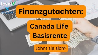 Canada Life Generation basic plus Basisrente Finanzgutachten 2024 zu hohe Kosten [upl. by Lewls]