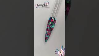 Nail art paillettes confettis [upl. by Sproul716]