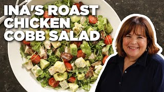 Ina Gartens Roast Chicken Cobb Salad  Barefoot Contessa  Food Network [upl. by Carling]