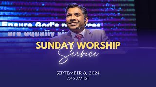 🔴 LIVE Sunday Service  Online Tamil Church Service  September 8 2024 [upl. by Okin]