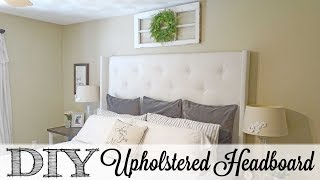 DIY Upholstered Headboard [upl. by Vidal352]