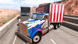 Truck Crashes 1  BeamNG DRIVE [upl. by Stoneham162]