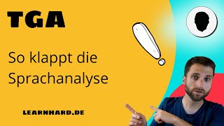 Die Sprachanalyse im TGA [upl. by O'Connor]