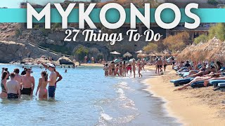 Best Things To Do In Mykonos Greece 2024 4K [upl. by Launam]