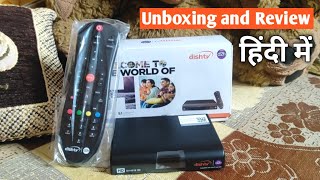 Dish TV d2h DV5510 HD Set Top Box Unboxing and Review in Hindi 🎉 Dish TV [upl. by Burny]