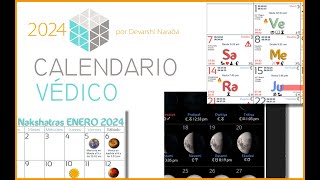 CALENDARIO ASTRAL 2024 [upl. by Calley]