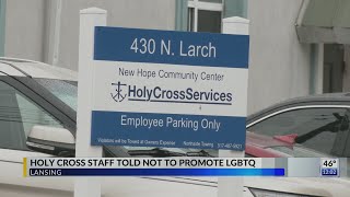 Holy Cross staff told not to promote LGBTQIA [upl. by Mcfadden]