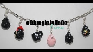 TUTO FIMO  Barbouille amp Barbapapa  polymer clay Barbapapa tutorial [upl. by Rube689]