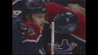 Throwback Markus Naslund 4 Goal Game vs Penguins  Interview Dec 9 2003 RSNP HD Reupload [upl. by Ambrogino]